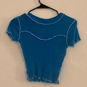 Eliza Faulkner Blue Top